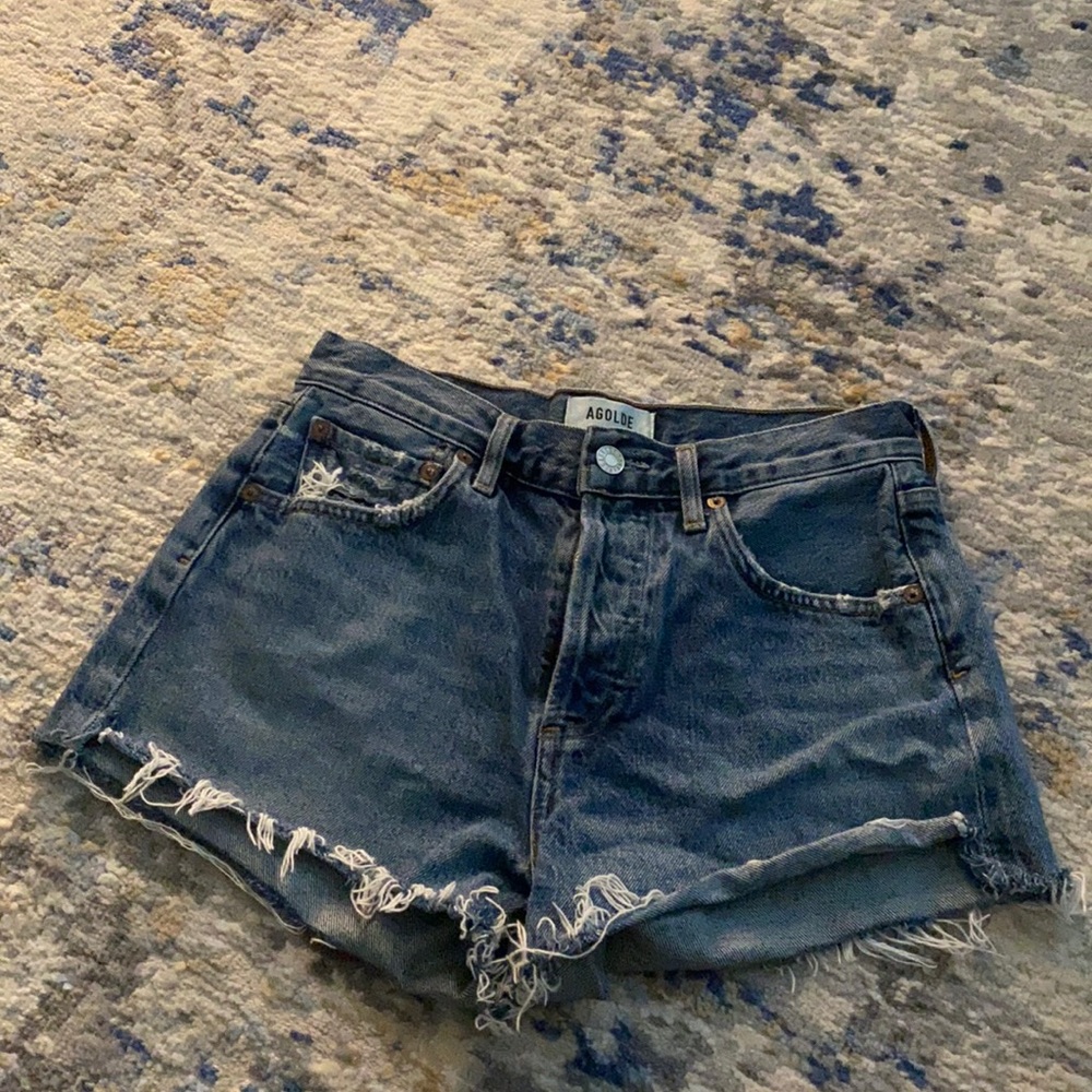 AGOLDE Parker jean short size 24